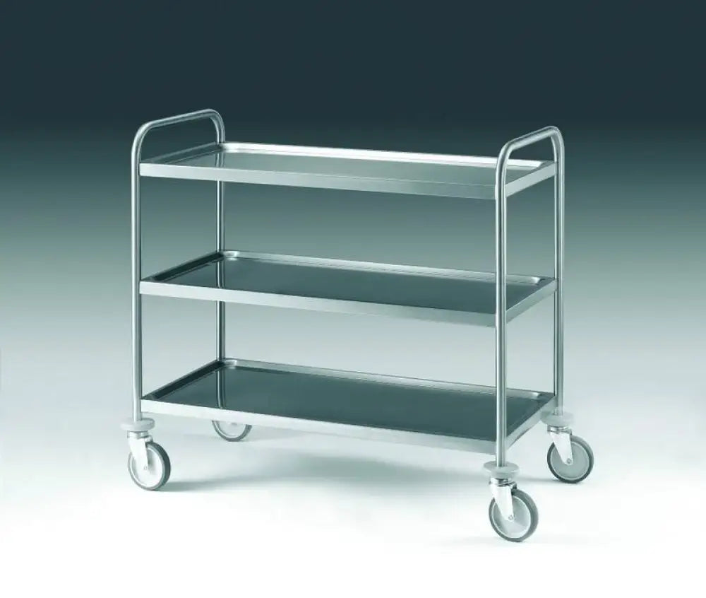 CARRELLO INOX A 3 PIANI - MS803Z - KAREL - Attrezzatura