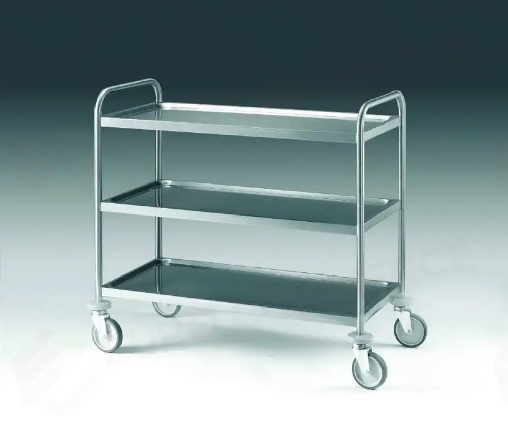 CARRELLO INOX A 3 PIANI - MS803Z - KAREL - Attrezzatura