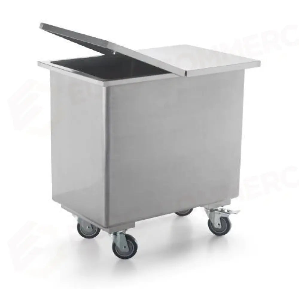 CARRELLO INOX CONTENITORE CHIUSO - MSCNT - KAREL - Attrezzatura