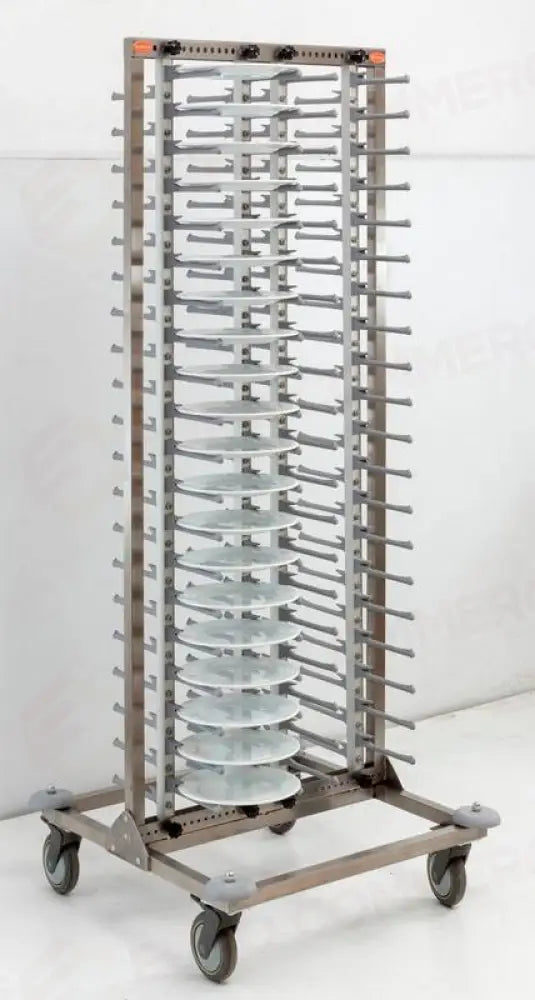 CARRELLO INOX E ALLUMINIO PORTAPIATTI - TIA-80 - KAREL - Attrezzatura