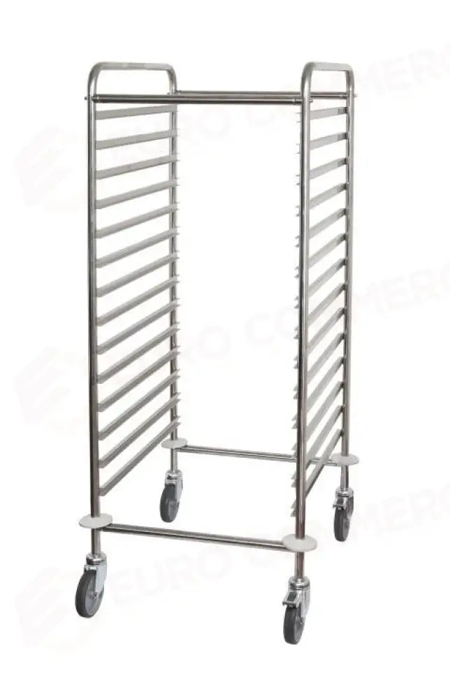 CARRELLO INOX PER 14 TEGLIE GASTRONORM 1/1 - TT14GN11-RF - KAREL - Attrezzatura