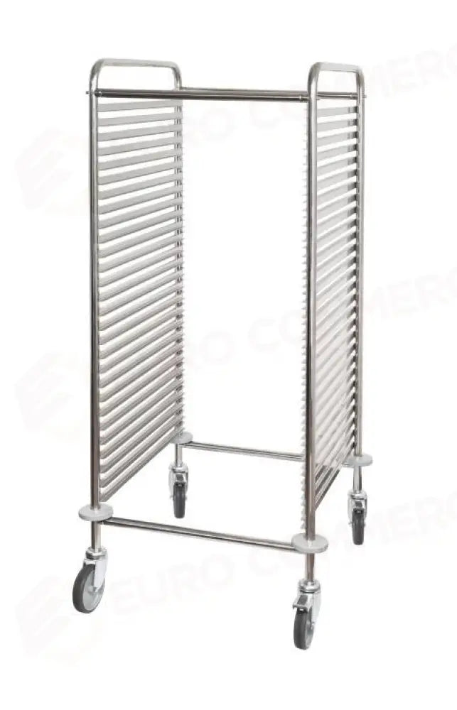CARRELLO INOX PER 28 TEGLIE GASTRONORM 2/1 - TT28GN21-A - KAREL - Attrezzatura