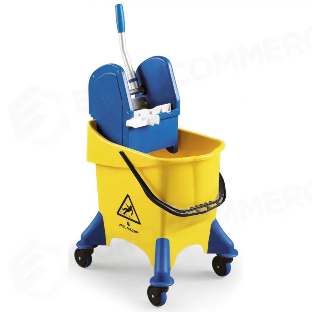 CARRELLO LAVAPAVIMENTI CON STRIZZATORE - STOCCAGGIO TRASPORTO PULIZIA - PADERNO