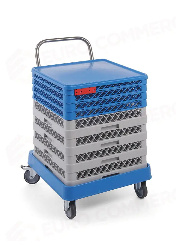 CARRELLO PER CESTELLI DA LAVASTOVIGLIE CON MANICO HENDI 575X545X(H)920MM - 877197