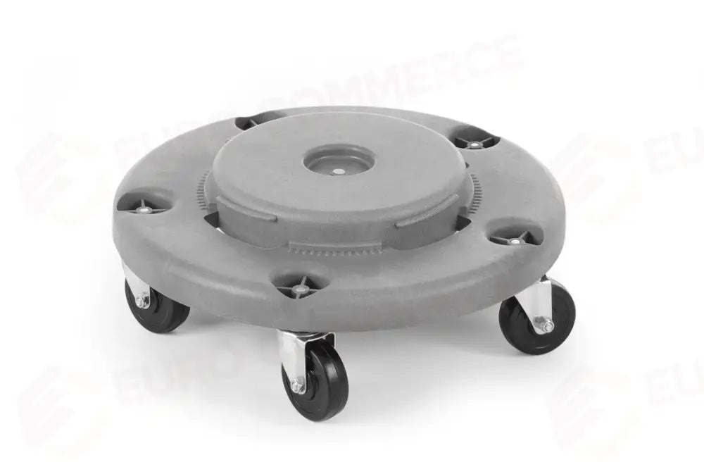 CARRELLO PER CONTENITORE RIFIUTI ROTONDO AMERBOX COMPATIBILE CON 691038 GRIGIO CHIARO Ø455X(H)16