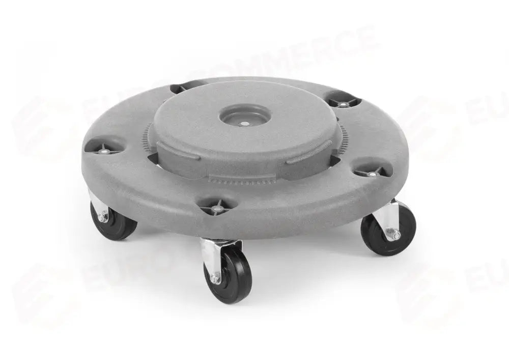 CARRELLO PER CONTENITORE RIFIUTI ROTONDO AMERBOX COMPATIBILE CON 691038 GRIGIO CHIARO Ø455X(H)16 - HENDI