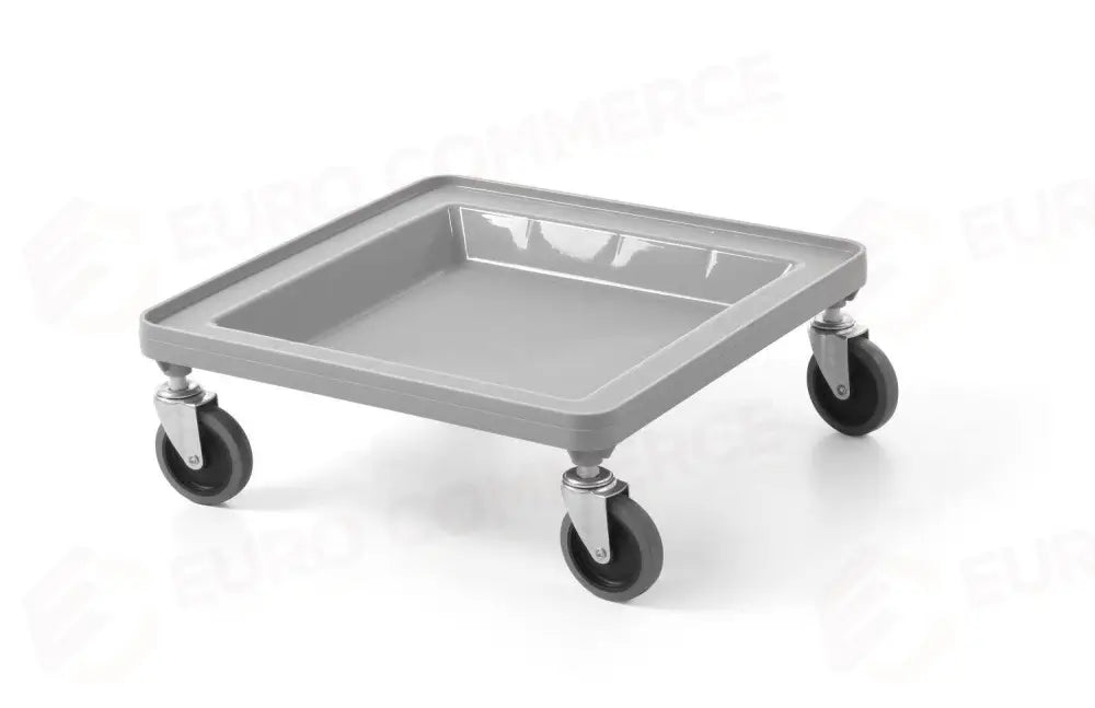 CARRELLO PER RACK UNIVERSALI 500×500 MM AMERBOX GRIGIO CHIARO 500X500X(H)180MM - HENDI