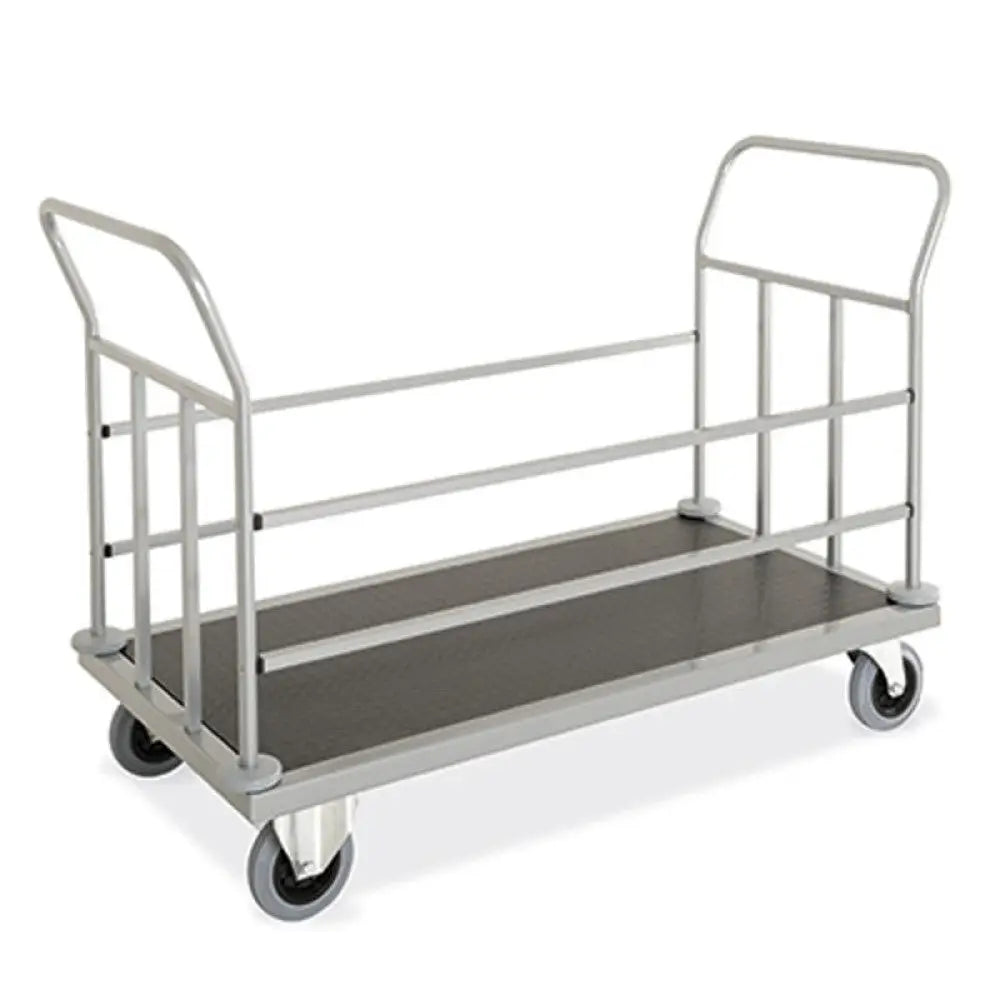 CARRELLO PORTABAGAGLI CON 2 SPONDE - 1894.3 - METALCARRELLI - CARRELLI
