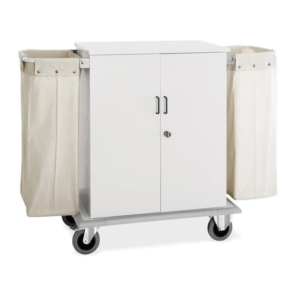 CARRELLO PORTABIANCHERIA ARMADIATO 2 SACCHI PORTABIANCHERIA SPORTELLI - 2024S - METALCARRELLI - CARRELLI