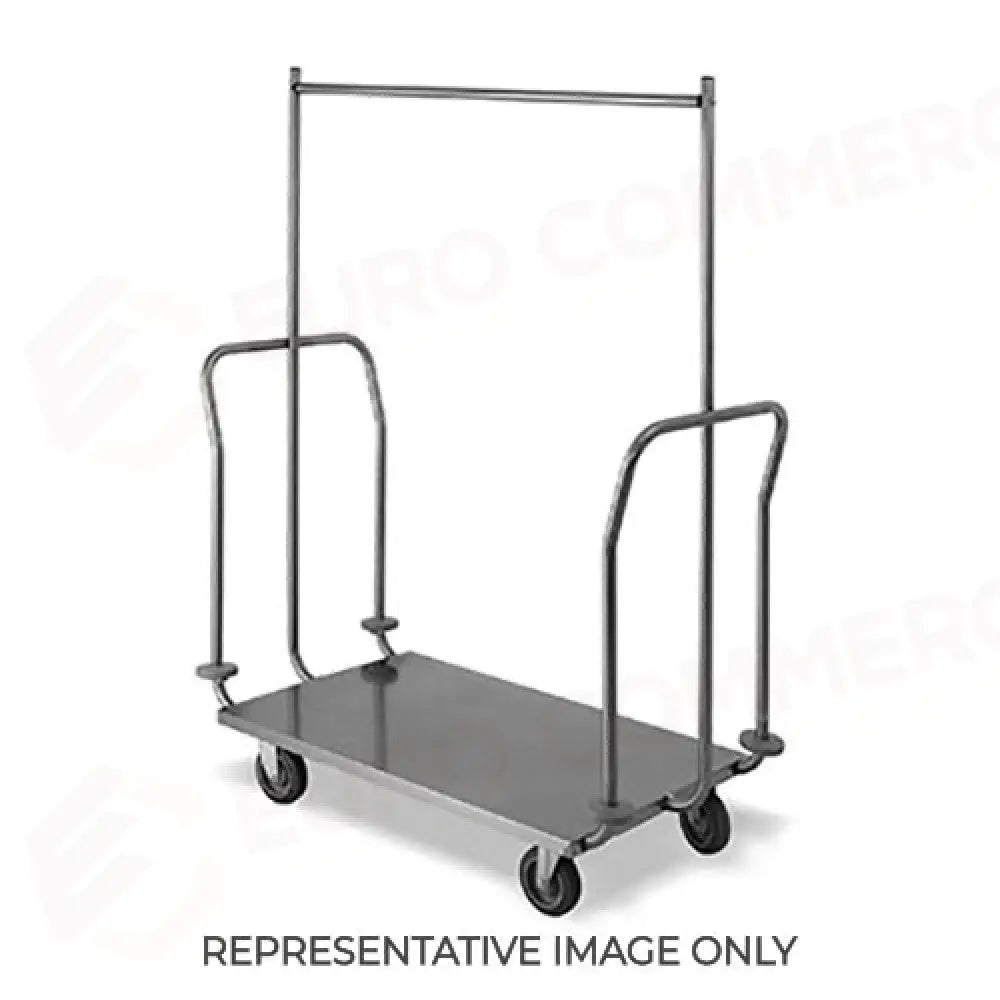 CARRELLO PORTABITI/PORTABAGAGLI 2 RUOTE FRENATE - 1795-F - METALCARRELLI - CARRELLI