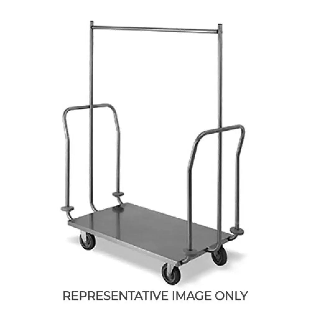 CARRELLO PORTABITI/PORTABAGAGLI 2 RUOTE FRENATE - 1795-F - METALCARRELLI - CARRELLI