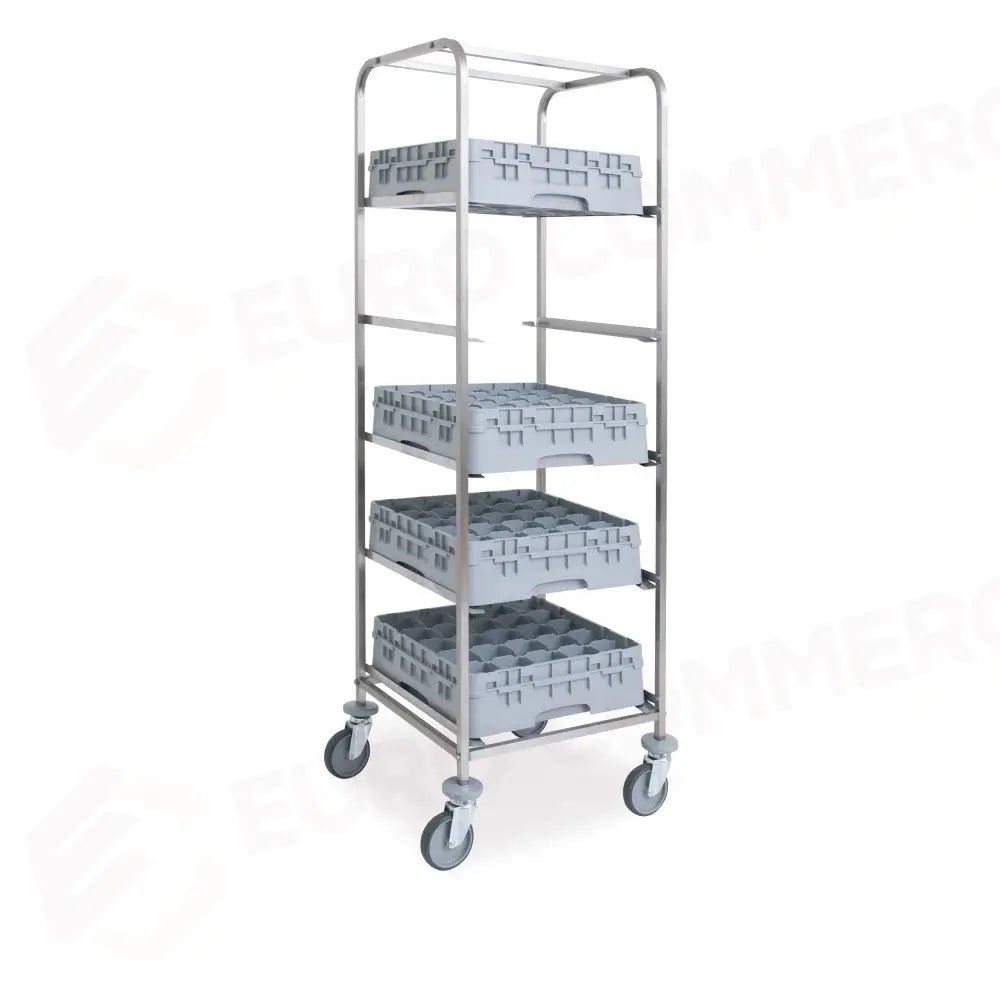 CARRELLO PORTACESTELLI CM 51X51 5 SERIE GUIDE - 1498.5 - METALCARRELLI - CARRELLI