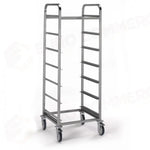 CARRELLO PORTACESTELLI LAVASTOVIGLIE CON GUIDE CGC-7 - 5860731 - SAMMIC