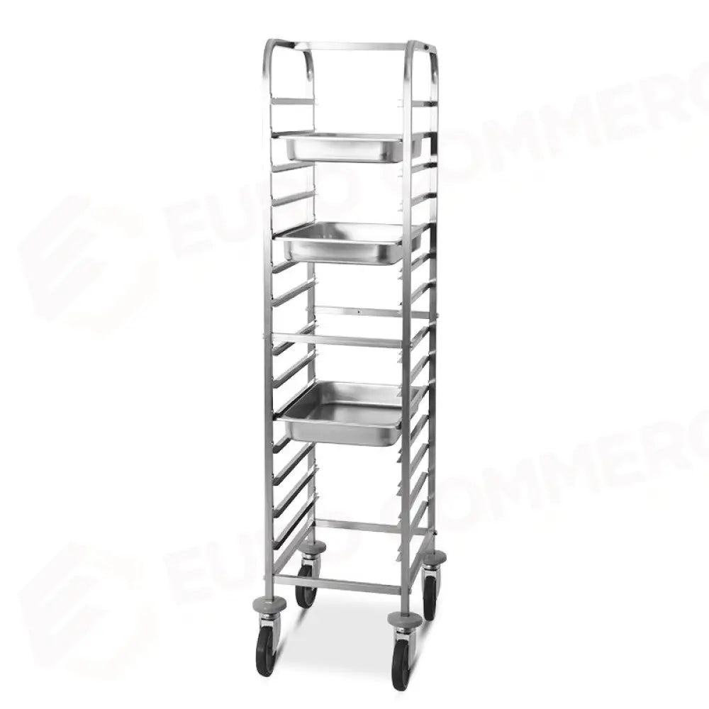 CARRELLO PORTATEGLIE 14XGN 1/1 GUIDE A ’C’ - 2070 - METALCARRELLI - CARRELLI