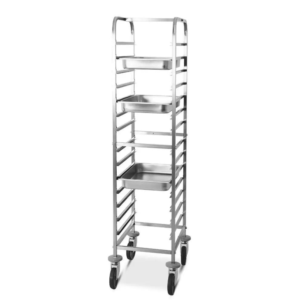 CARRELLO PORTATEGLIE 14XGN 1/1 GUIDE A ’C’ - 2070 - METALCARRELLI - CARRELLI