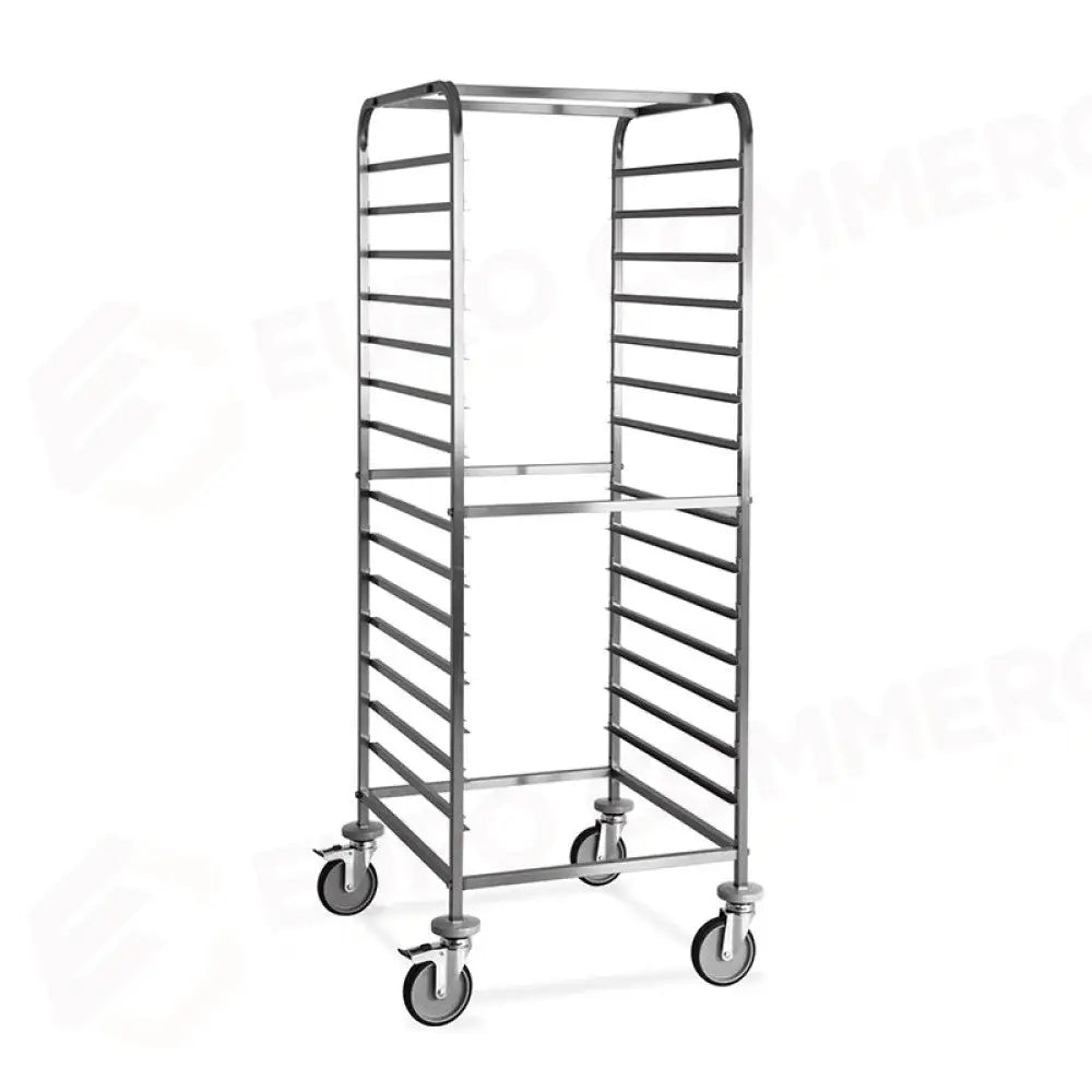 CARRELLO PORTATEGLIE 14XGN 2/1 GUIDE A ’C’ - 2072 - METALCARRELLI - CARRELLI