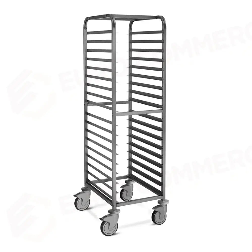 CARRELLO PORTATEGLIE 18X60X40 GUIDE A ’L’ CON FERMO - 2066 - METALCARRELLI - CARRELLI
