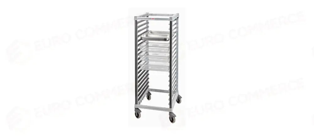 CARRELLO PORTATEGLIE/BACINELLE 18 GN2/1 O 36 GN1/1 - 203076 - MORINI