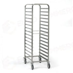 CARRELLO PORTAVASSOI CON GUIDE 16 X 600 400 MM CG-1664 - 5861664 - SAMMIC