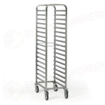 CARRELLO PORTAVASSOI CON GUIDE 17 X GN 2/1 CG-1721 - 5861721 - SAMMIC