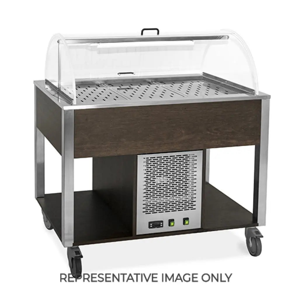 CARRELLO REFRIGERANTE 3XGN 1/1 LACCATO RAL - 6930.3R - METALCARRELLI - CARRELLI