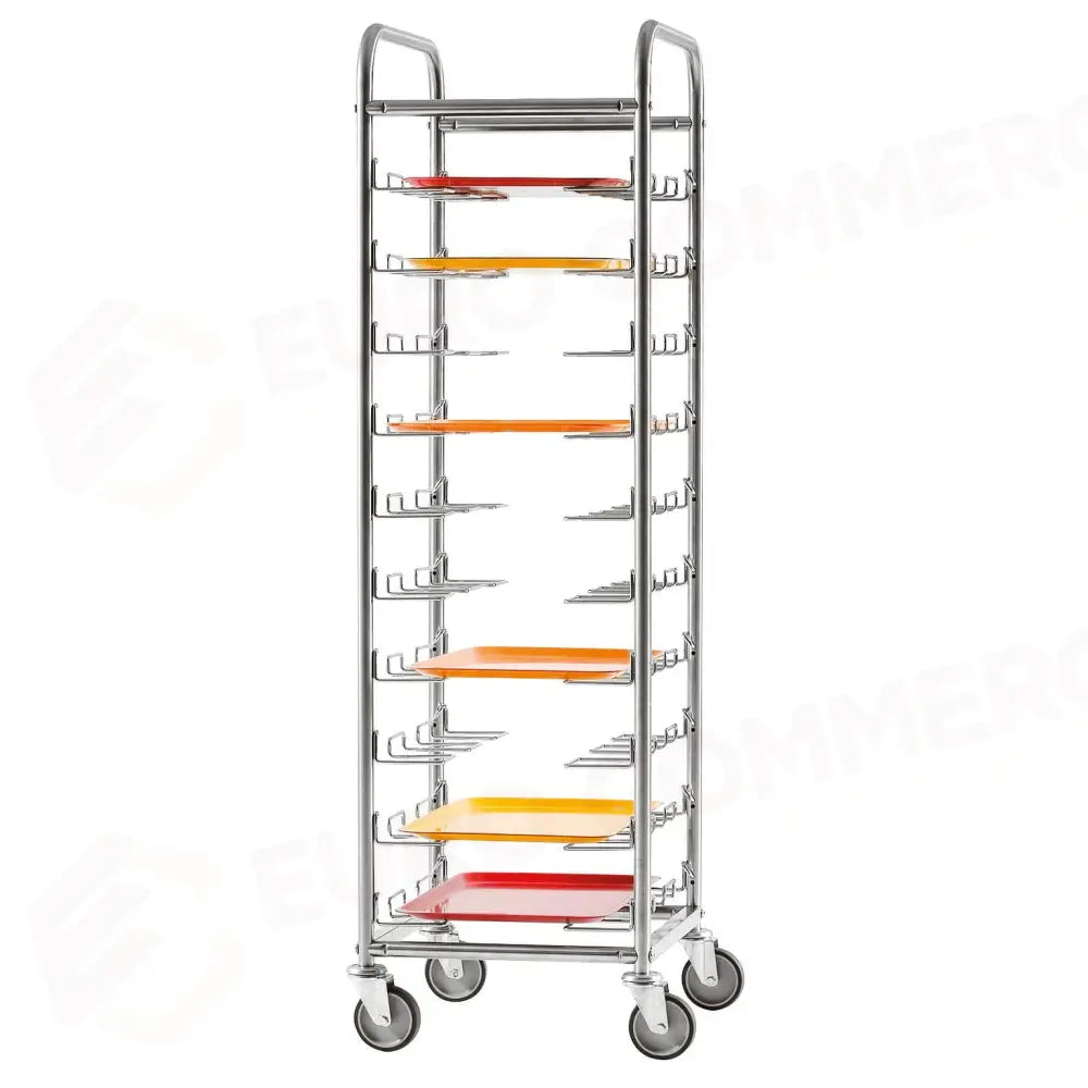 CARRELLO RITIRO VASSOI - STOCCAGGIO TRASPORTO PULIZIA - PADERNO