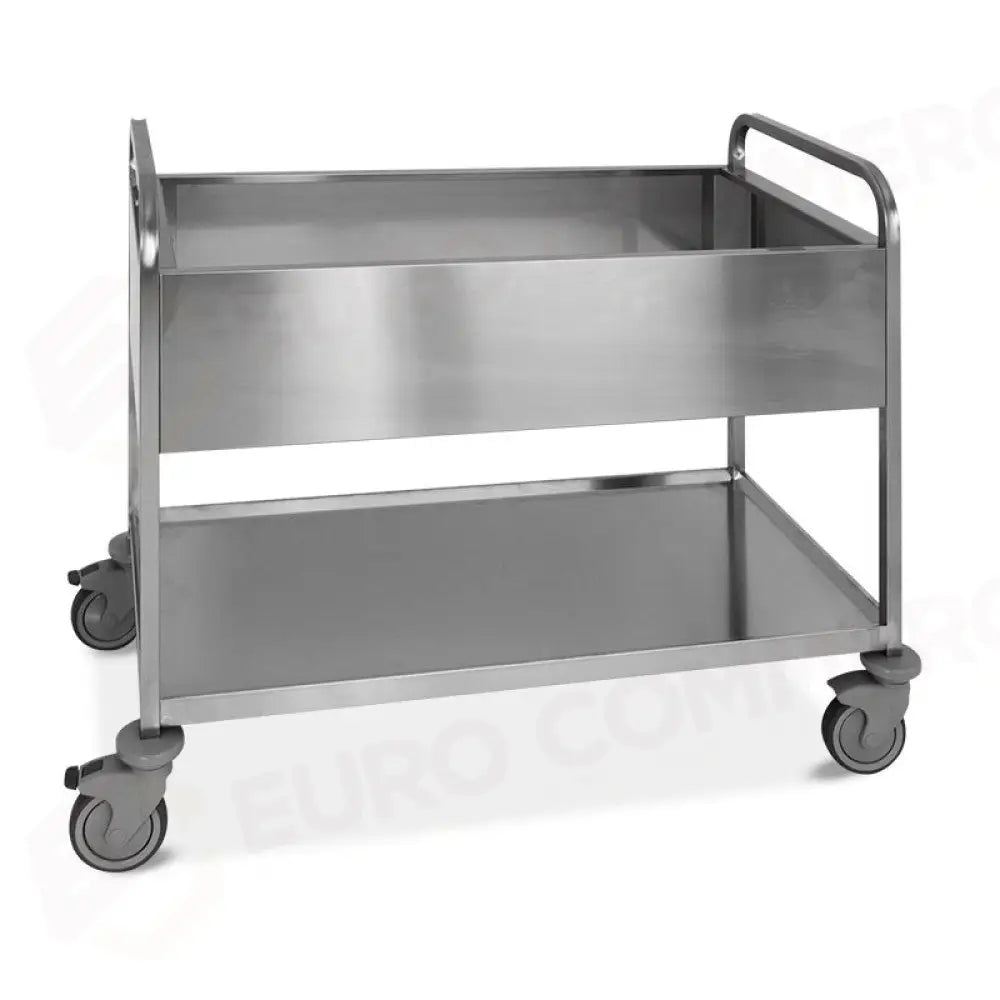 CARRELLO SBARAZZO PORTA BACINELLE 3XGN 1/1 1 PIANO DI SERVIZIO - 1515S - METALCARRELLI - CARRELLI