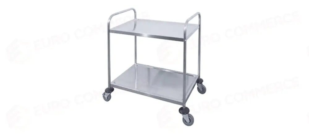 CARRELLO SERV.2/P INOX 85X45H90 - 126619 - MORINI