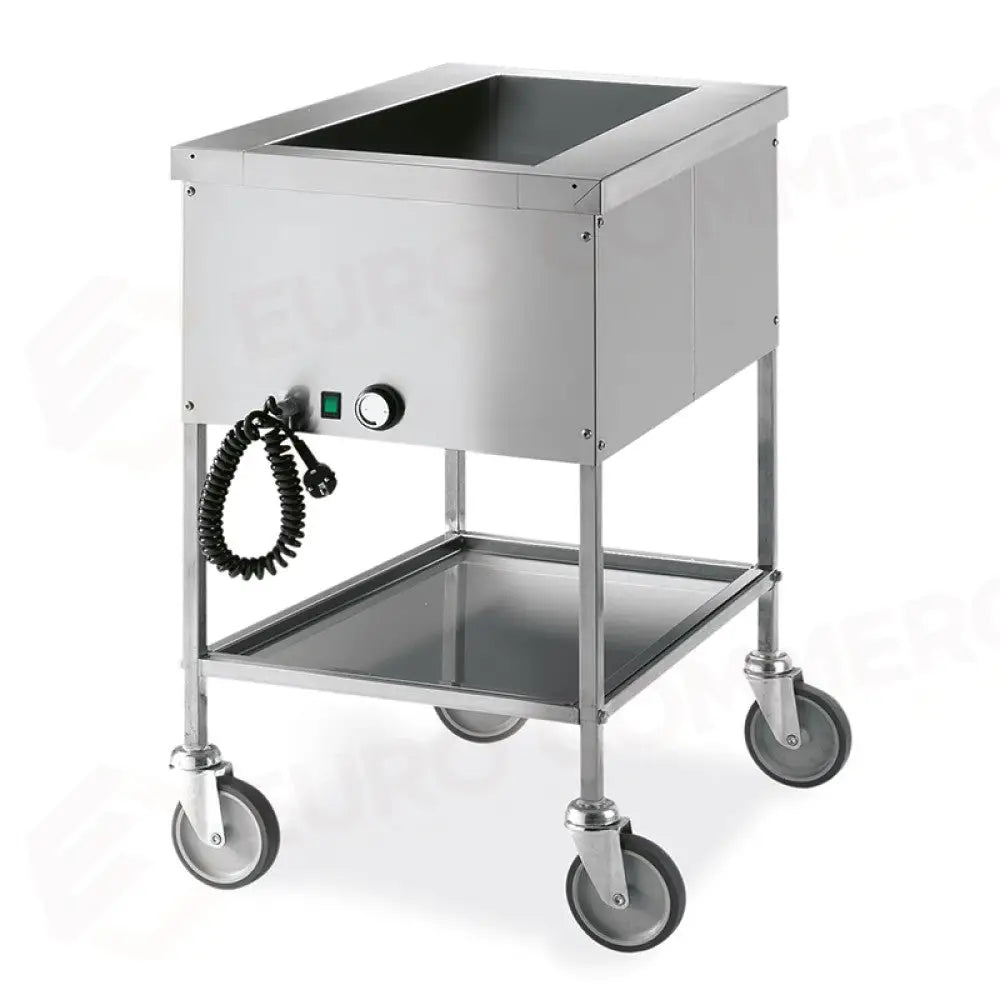 CARRELLO TERMICO 1X GN 1/1 BAGNOMARIA - 1395 - METALCARRELLI - CARRELLI