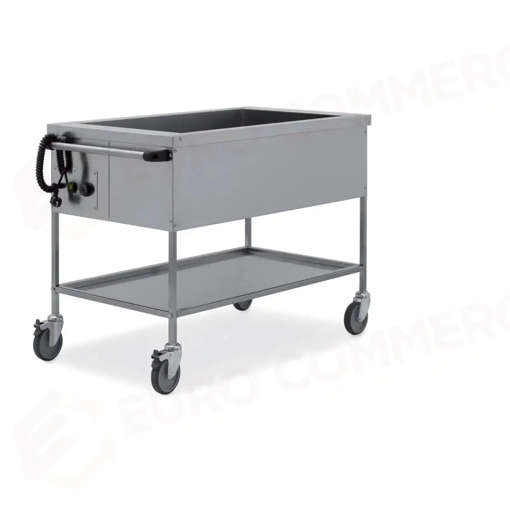 CARRELLO TERMICO 3X GN 1/1 BAGNOMARIA - 1397 - METALCARRELLI - CARRELLI