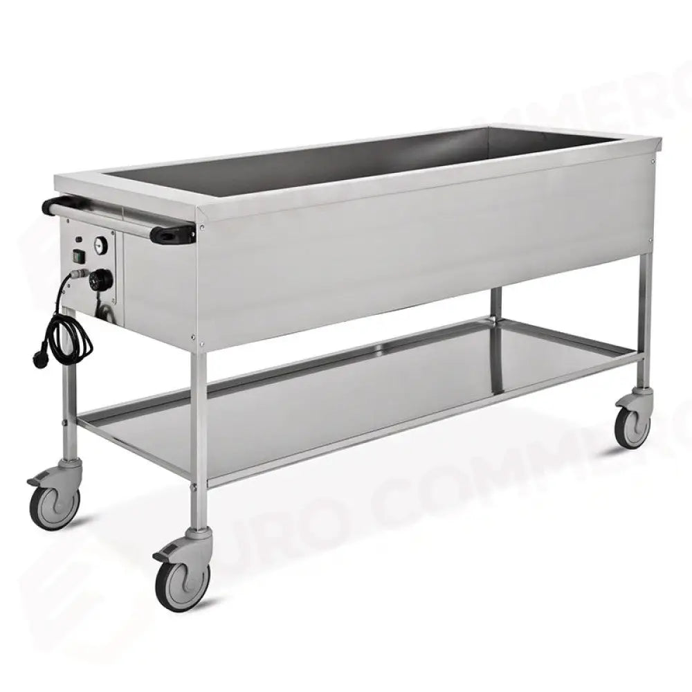 CARRELLO TERMICO 4X GN 1/1 SOLO SECCO - 1398RS - METALCARRELLI - CARRELLI