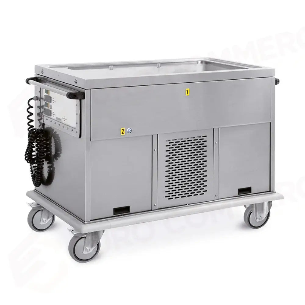 CARRELLO TERMICO GN 2/1 VASCA UNICA 1 VANO FREDDO - 7360A0F1 - METALCARRELLI - CARRELLI