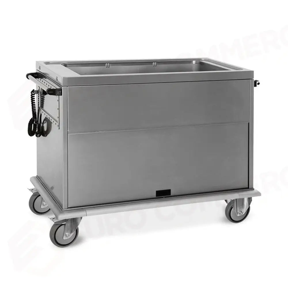 CARRELLO TERMICO GN 3/1 VASCA UNICA - 7365A - METALCARRELLI - CARRELLI