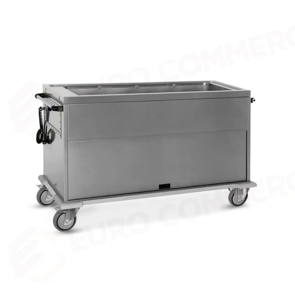 CARRELLO TERMICO GN 4/1 VASCA UNICA - 7368A - METALCARRELLI - CARRELLI