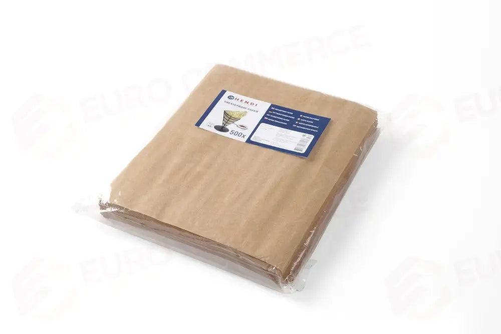 CARTA OLEATA BEIGE 500 PEZZI 200X250MM - HENDI