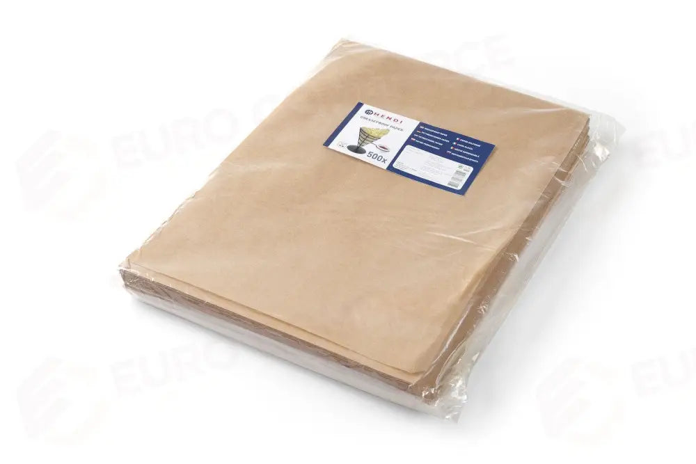 CARTA OLEATA BEIGE 500 PEZZI 250X350MM - HENDI