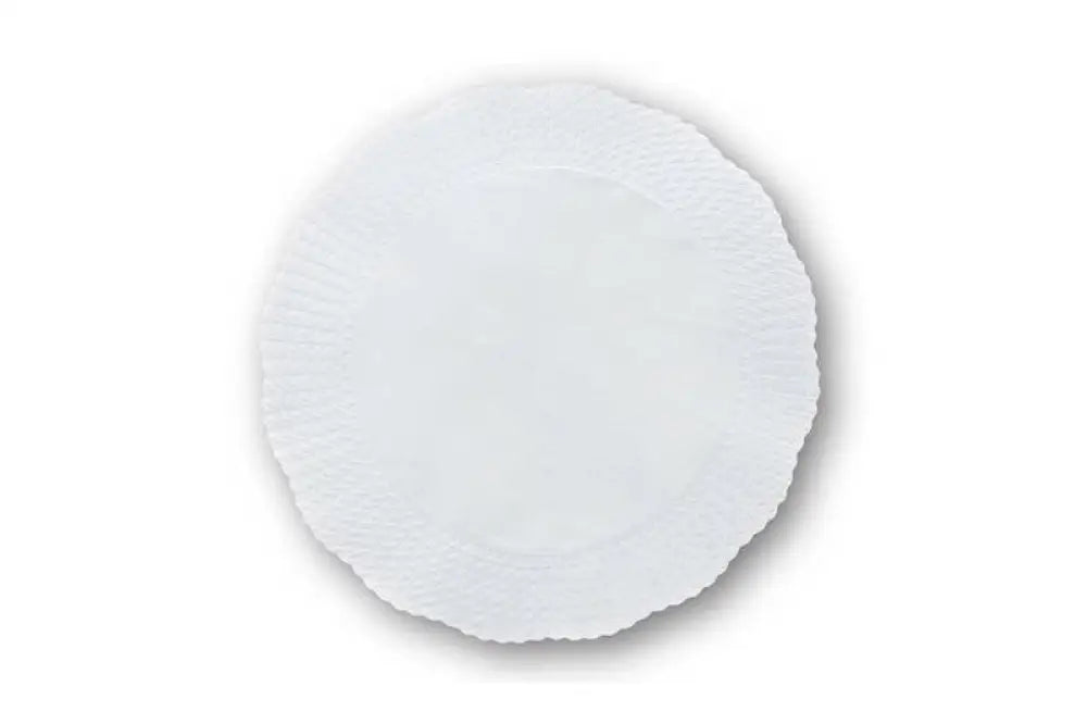 CARTE GOFFRATE ROTONDE BIANCO - Ø25 CM - H2125 - LEONE - CARTE ANTIGRASSO & PIZZI