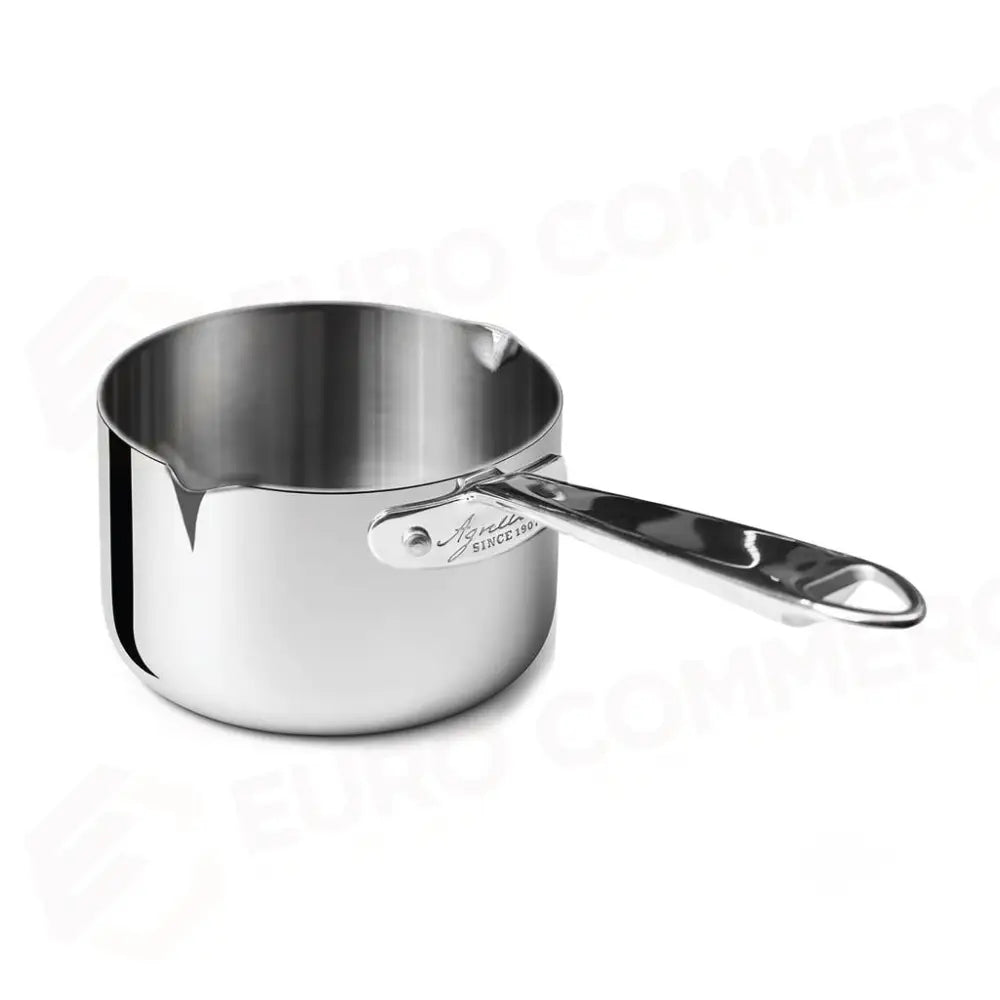 CASSERUOLA ALTA 1 MANICO 16 CM ALU-INOX 3-PLY INDUZIONE ALUM105 AGNELLI - 0072214 - MEDRI