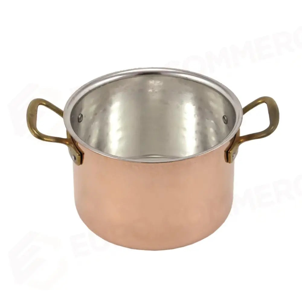 CASSERUOLA ALTA 2 MANICI 24 CM RAME STAGNATO 1126 L.A.R. - 4100094 - MEDRI