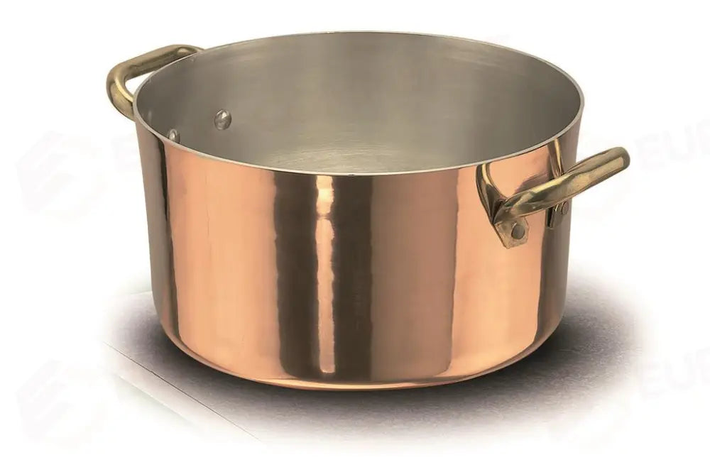 CASSERUOLA ALTA 2 MANICI 32 CM RAME LISCIO STAGNATO - 2 MM ALCU104 AGNELLI - 0070467 - MEDRI