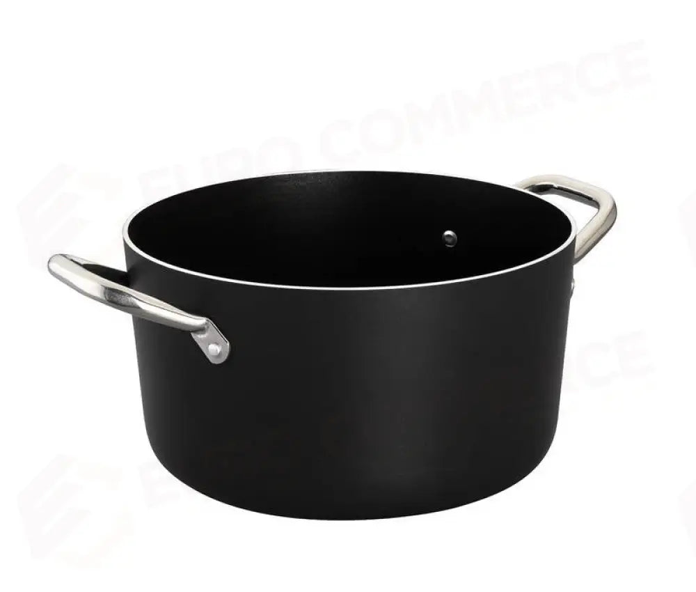 CASSERUOLA ALTA ANTIADERENTE 2 MANIGLIE ALLUMINIO PER INDUZIONE Ø20CM - 840-220 - KAREL - Attrezzatura