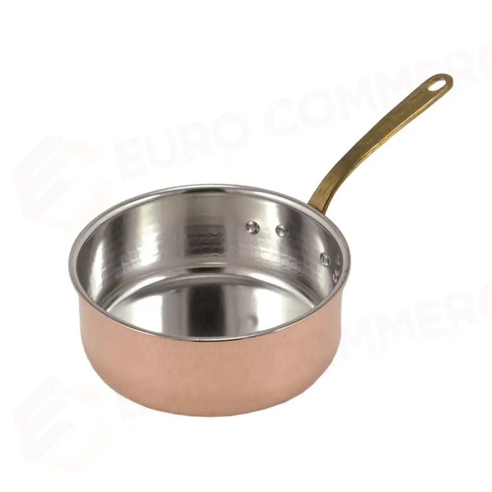 CASSERUOLA BASSA 1 MANICO 20 CM RAME STAGNATO 1122 L.A.R. - 4100128 - MEDRI