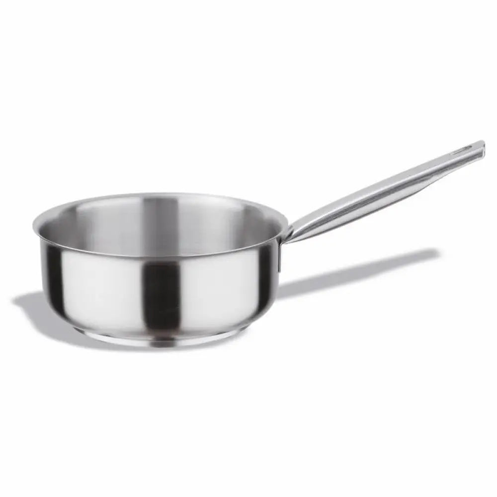 CASSERUOLA BASSA 1 MANICO IN ACCIAIO INOX Ø32CM - 121-032 - KAREL - Attrezzatura