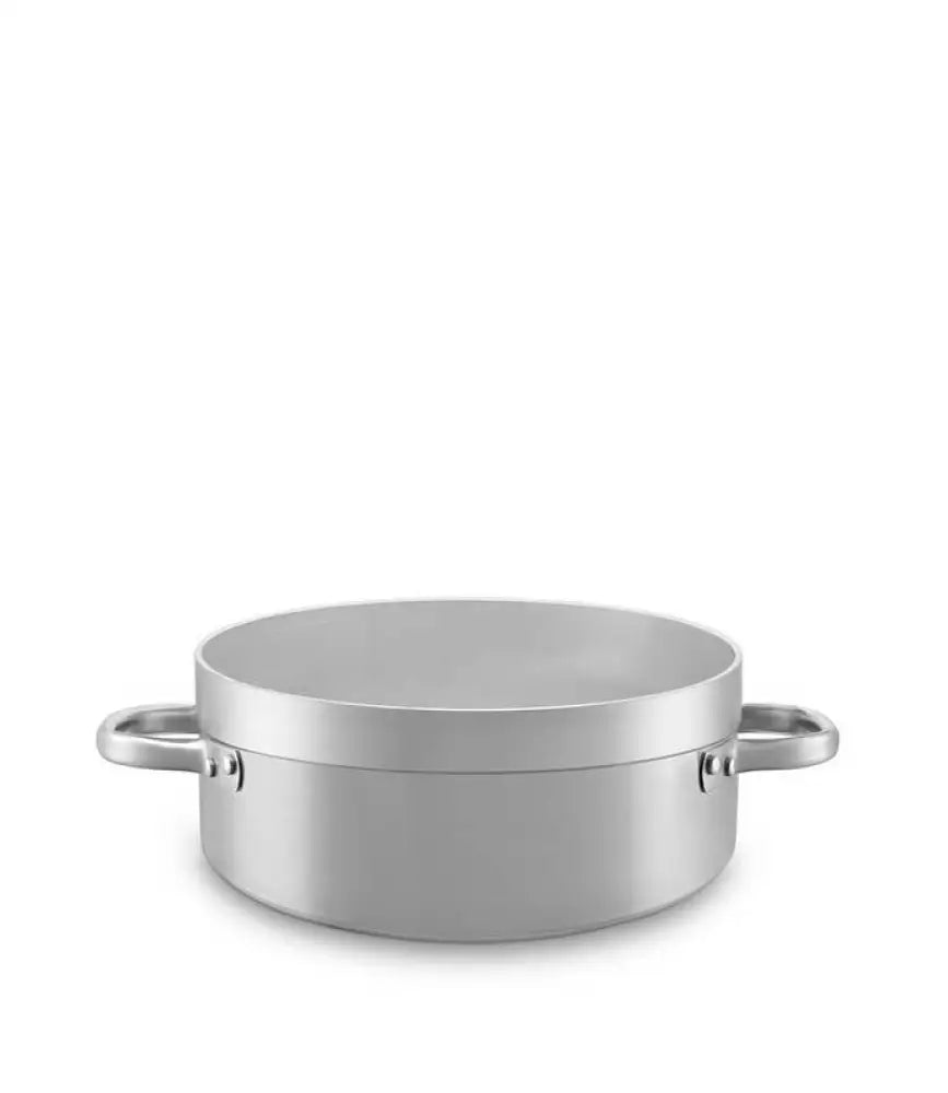 CASSERUOLA BASSA 2 MAN. ALLUM. 5 MM DIAM. 60 CM - 117-360 - KAREL - Attrezzatura