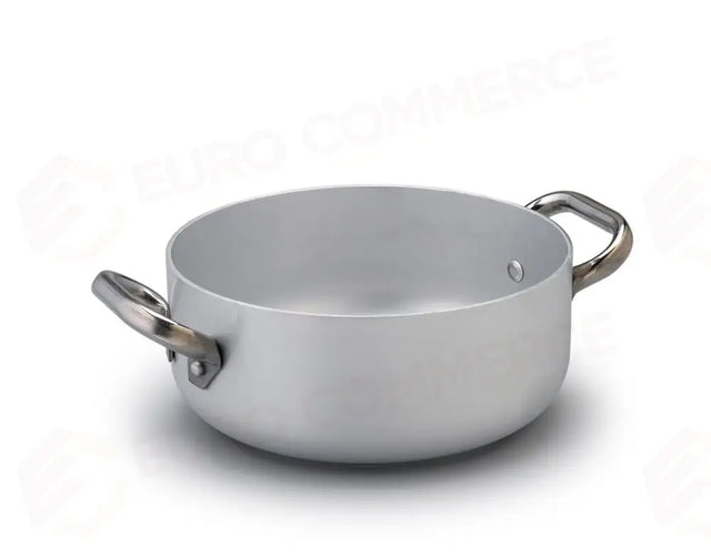 CASSERUOLA BASSA 2 MANICI 24 CM ALLUMINIO INDUZIONE - 3 MM ALMA106PI AGNELLI - 0071943 - MEDRI