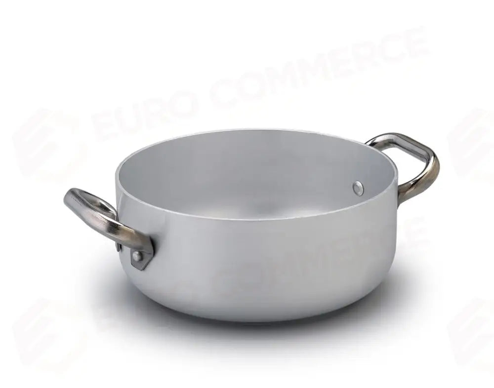 CASSERUOLA BASSA 2 MANICI 28 CM ALLUMINIO INDUZIONE - 3 MM ALMA106PI AGNELLI - 0071944 - MEDRI