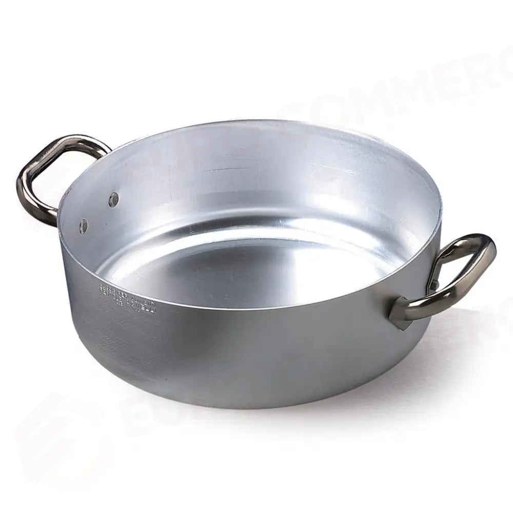 CASSERUOLA BASSA 2 MANICI 55 CM ALLUMINIO 106 - 3 MM ALMA106 AGNELLI - 0070274 - MEDRI