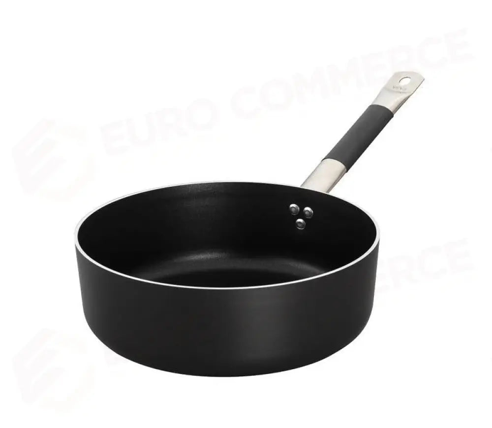 CASSERUOLA BASSA ANTADERENTE 1 MANICO ALLUMINIO PER INDUZIONE Ø28CM - 840-528 - KAREL - Attrezzatura
