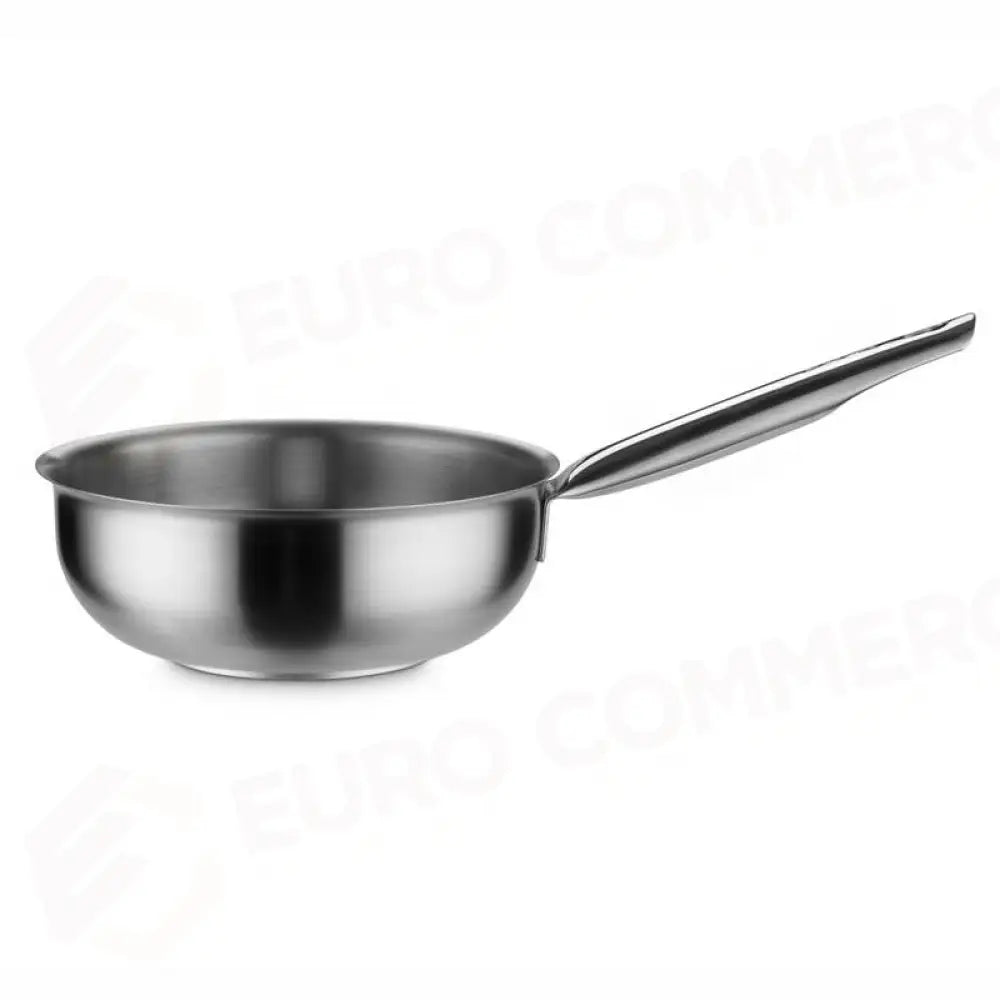 CASSERUOLA BOMBATA IN ACCIAIO INOX Ø20CM - 133-020 - KAREL - Attrezzatura