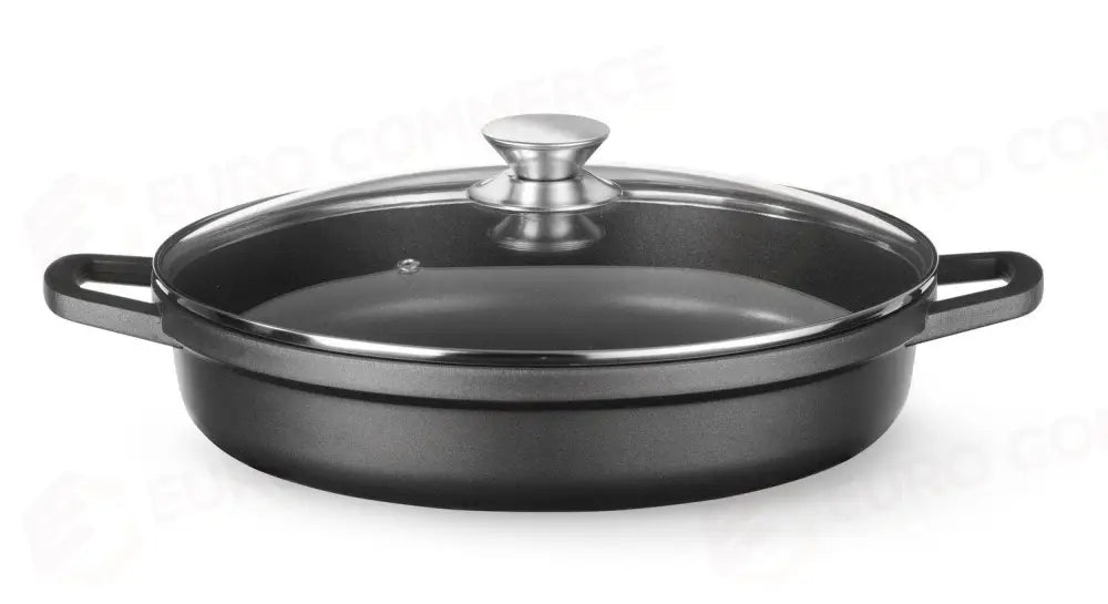 CASSERUOLA CON RIVESTIMENTO ANTIADERENTE 4,3L NERO 425X332X(H)70MM - HENDI
